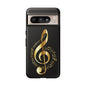 Tough Cases black gold musical Note