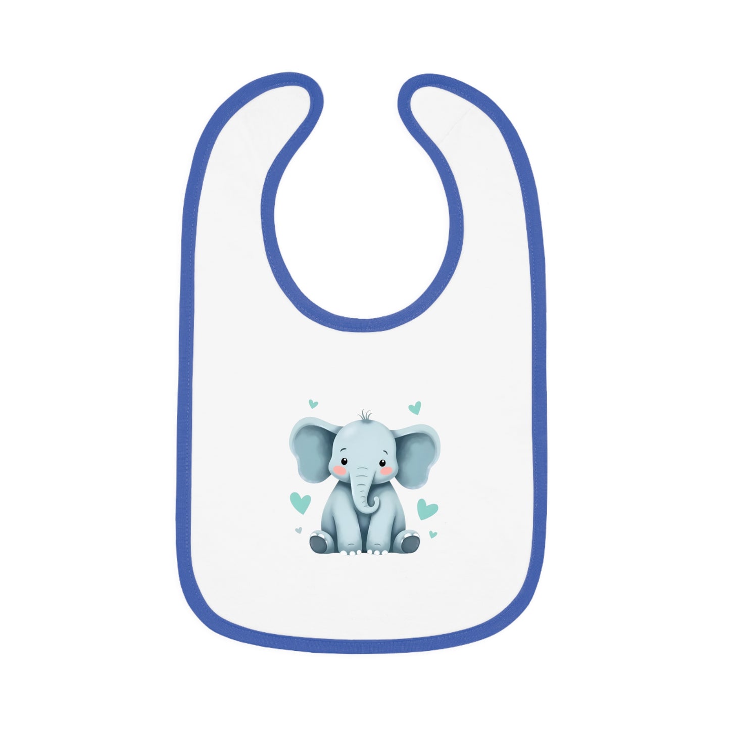 Cute Elephant Baby Bib - Adorable Infant Feeding Accessory