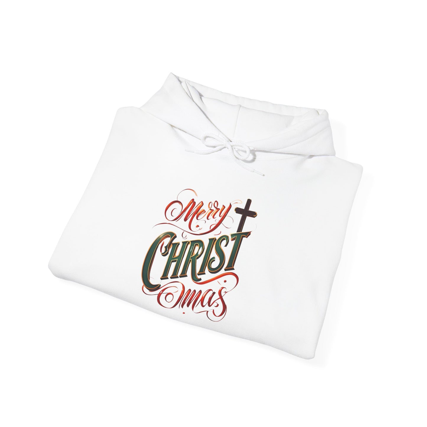 Merry Christmas Hoodie, Cozy Unisex Sweatshirt for Holiday Gatherings, Festive Gift Idea for Him/Her, Winter Apparel, Christmas Sweater