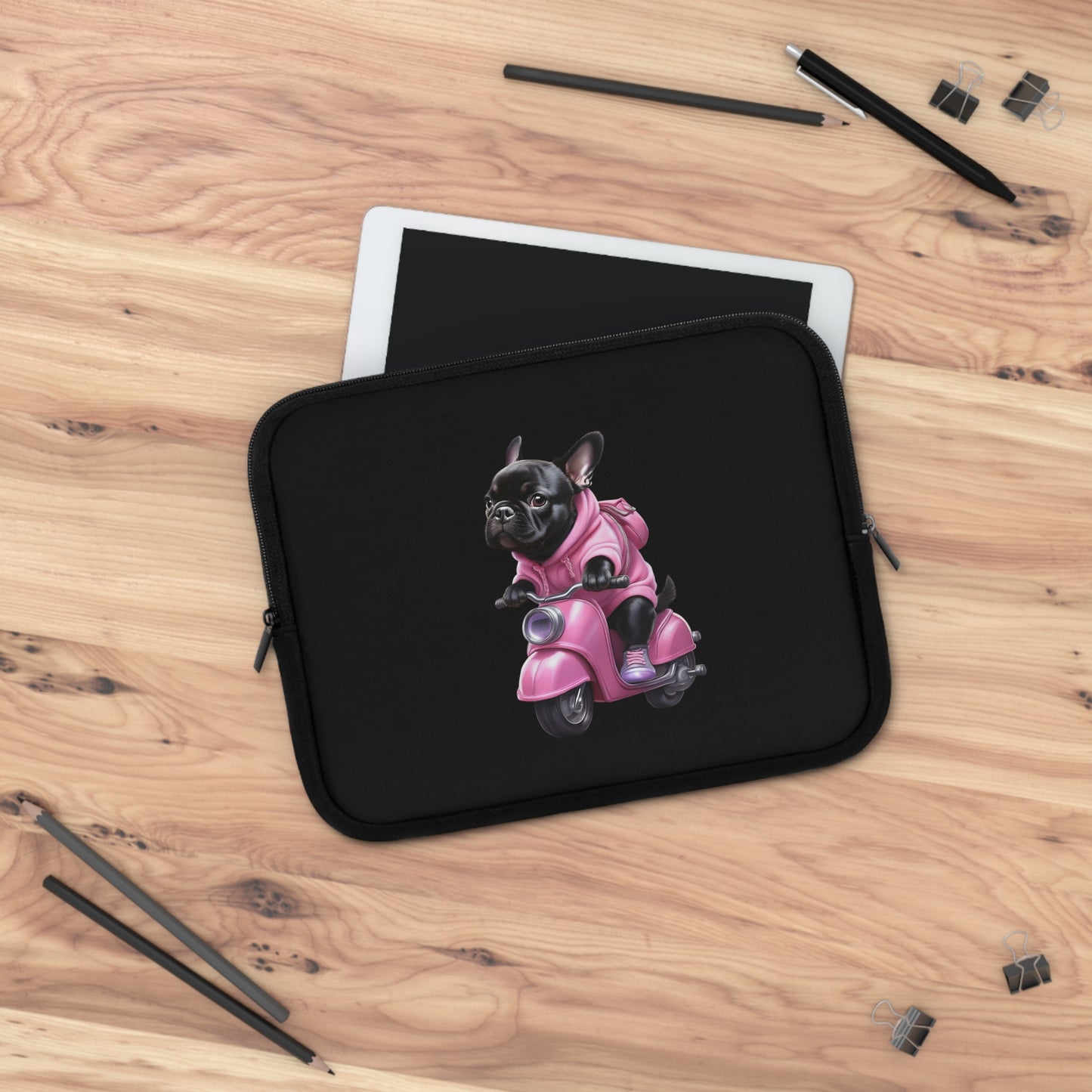 Cute French Bulldog Laptop Sleeve