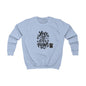 Kids Sweatshirt - "Love Has Four Paws" Cute Puppy Graphic Pullover for Dog Lovers