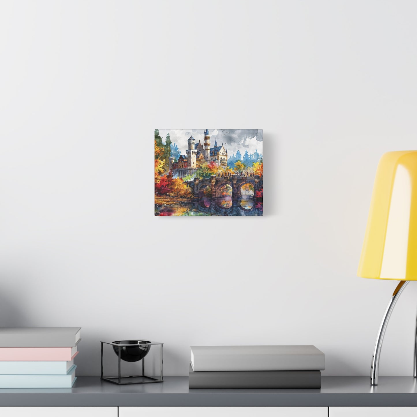 Matte Canvas, Stretched, 1.25" - Castle