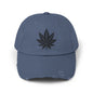 Distressed Embroidered Cap, Unisex Fashion Hat, Streetwear Accessory, Trendy Casual Wear, Gift for Him or Her