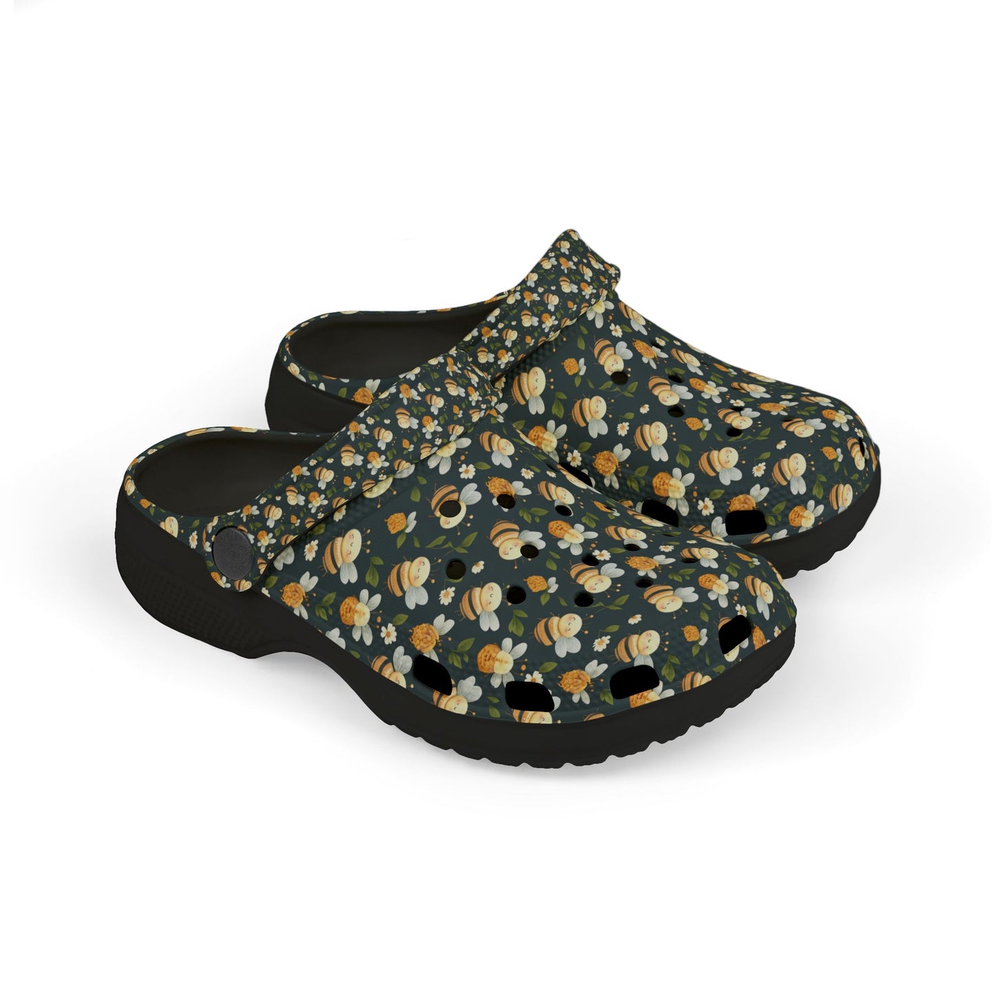 Floral Kid's Foam Clogs
