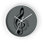 Musical Notes Wall Clock - Elegant Home Decor for Music Lovers
