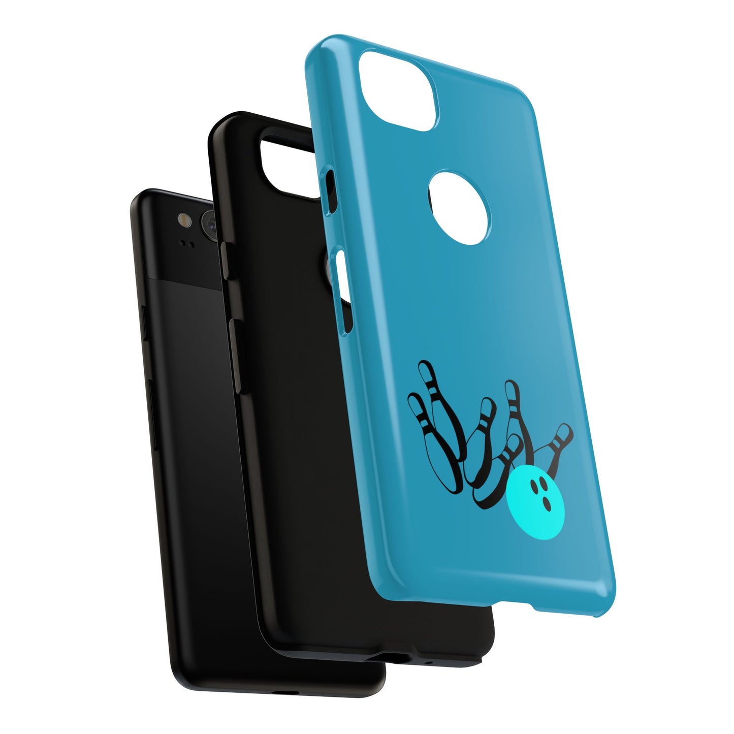 Bowling Phone Case, Tough Cases for Bowling Enthusiasts, Fun Gift for Bowlers, Unique Phone Accessory, Sports Themed Cases
