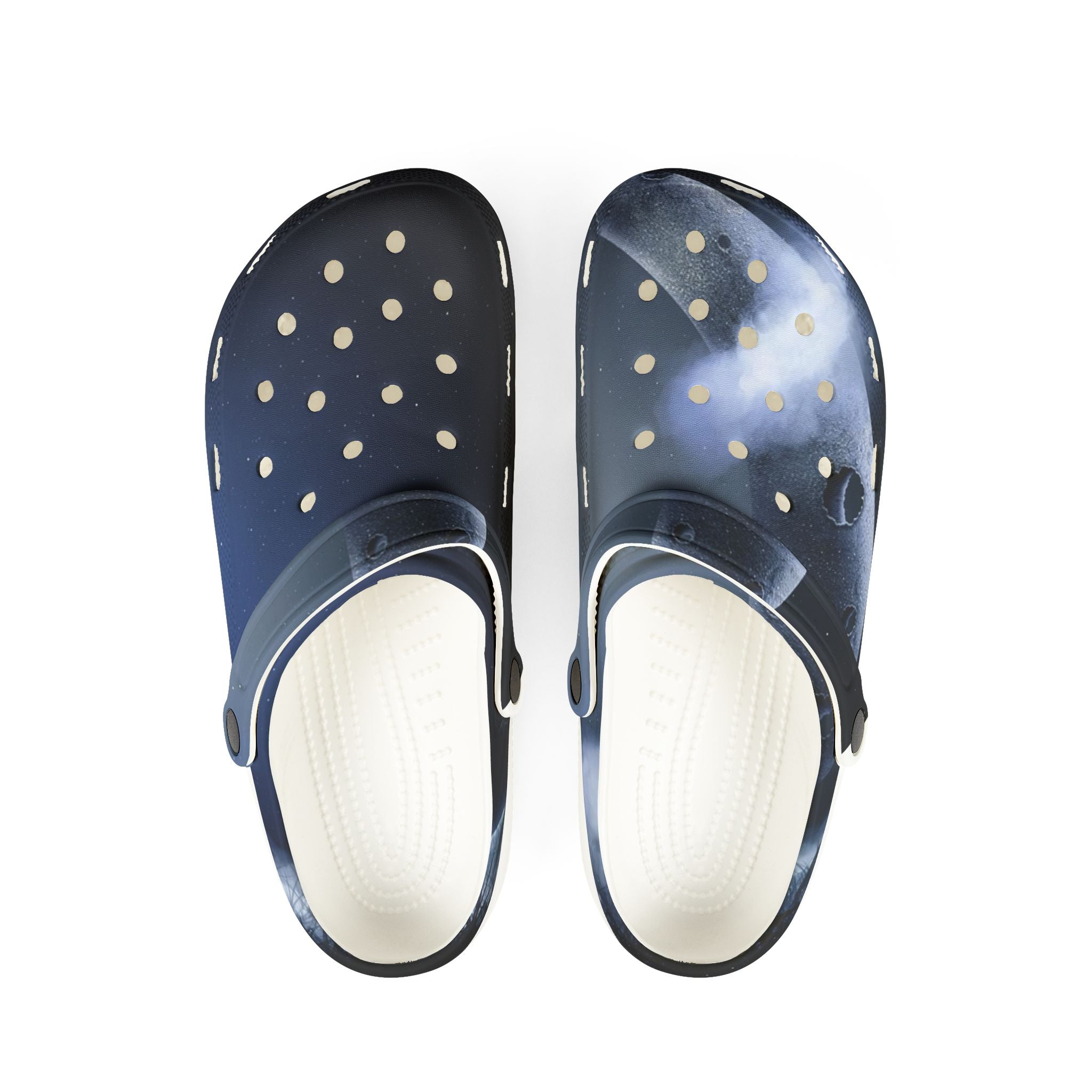 Moonlit Sky EVA Clogs — Lightweight Foam Garden Shoes