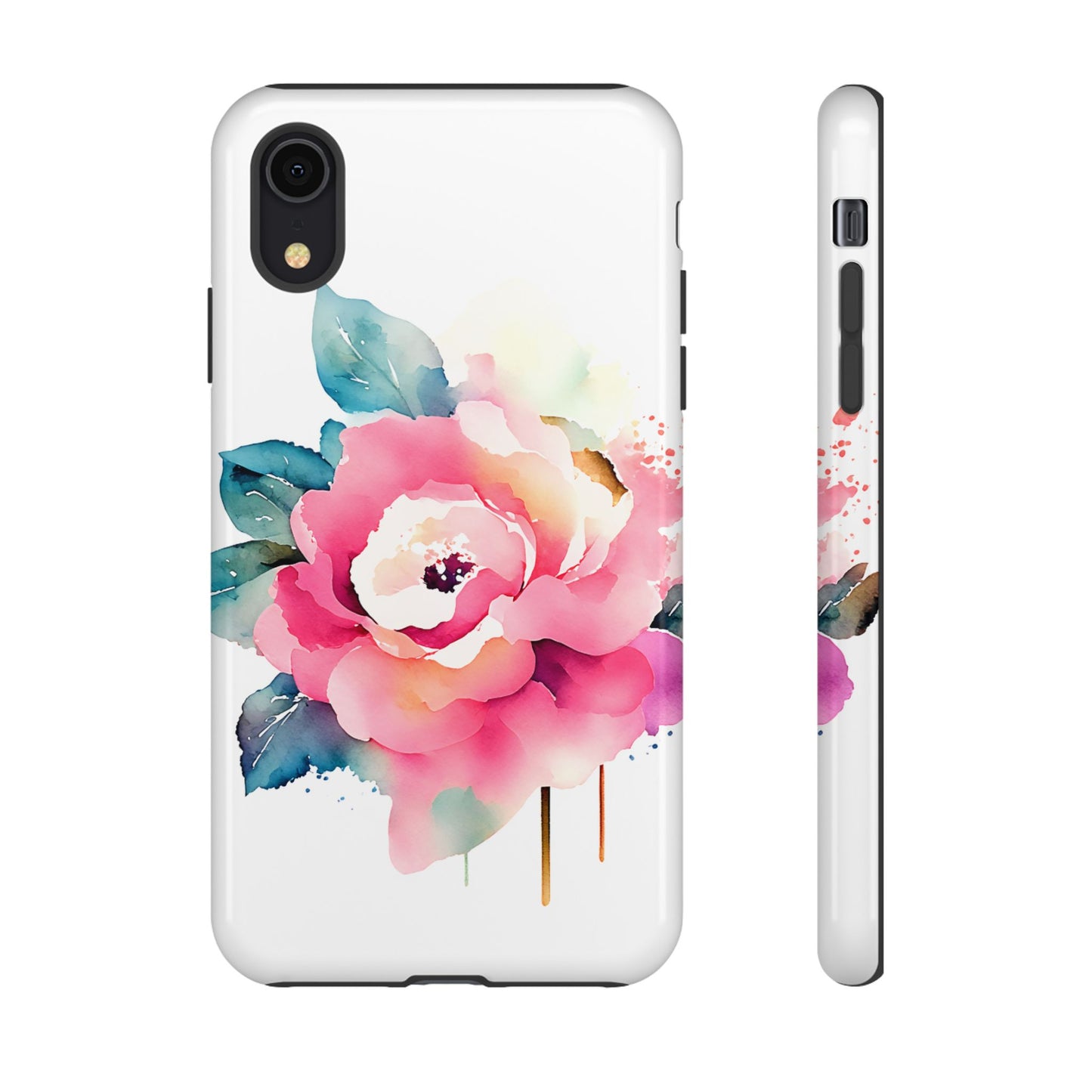 Floral Phone Case - Vibrant Rose Design
