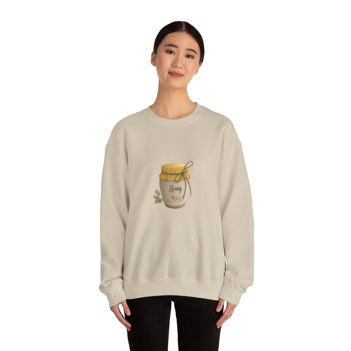 Honey Jar Sweatshirt, Cozy Gift, Fall Fashion, Unisex Apparel, Sweetheart Gift, Cute Sweatshirt