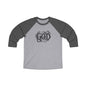 God-Inspired Unisex Raglan Tee, Faith T-Shirt, Trendy Casual Wear, Religion Gift, Christian Apparel, Inspirational Shirt