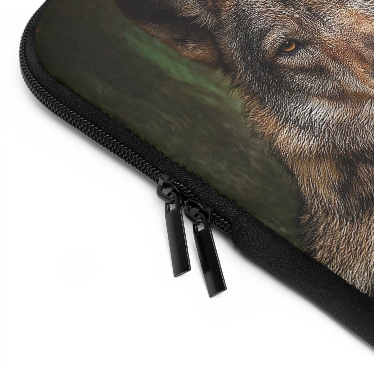 Wolf Laptop Sleeve - Wildlife Lover Gift