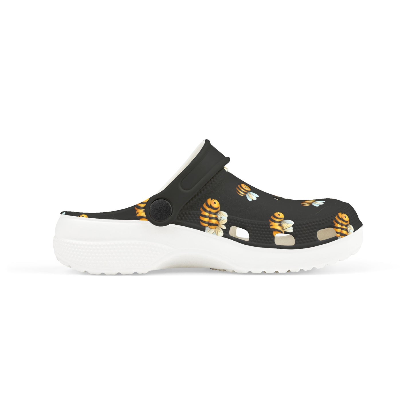 Bee-themed Kid's EVA Foam Clogs
