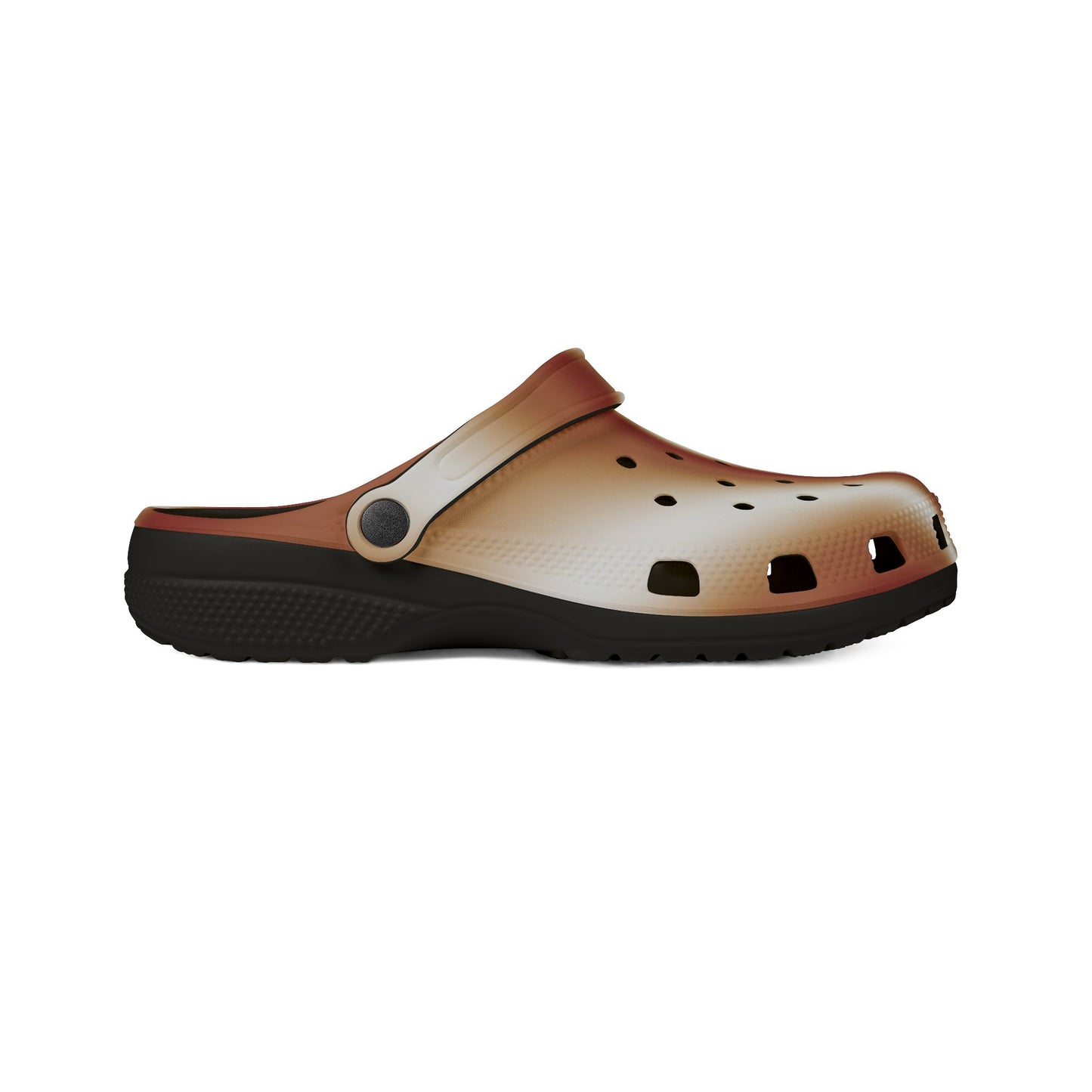 Rose Gold Foam Clogs — Lightweight EVA Slip-On Shoes
