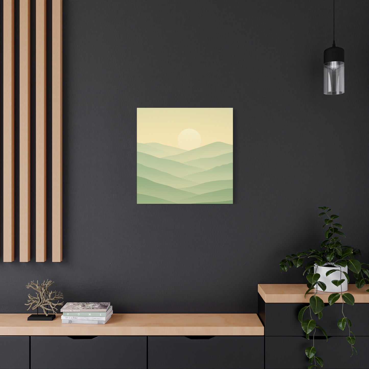 Matte Canvas, Stretched, 1.25" Sunset or Sunrise