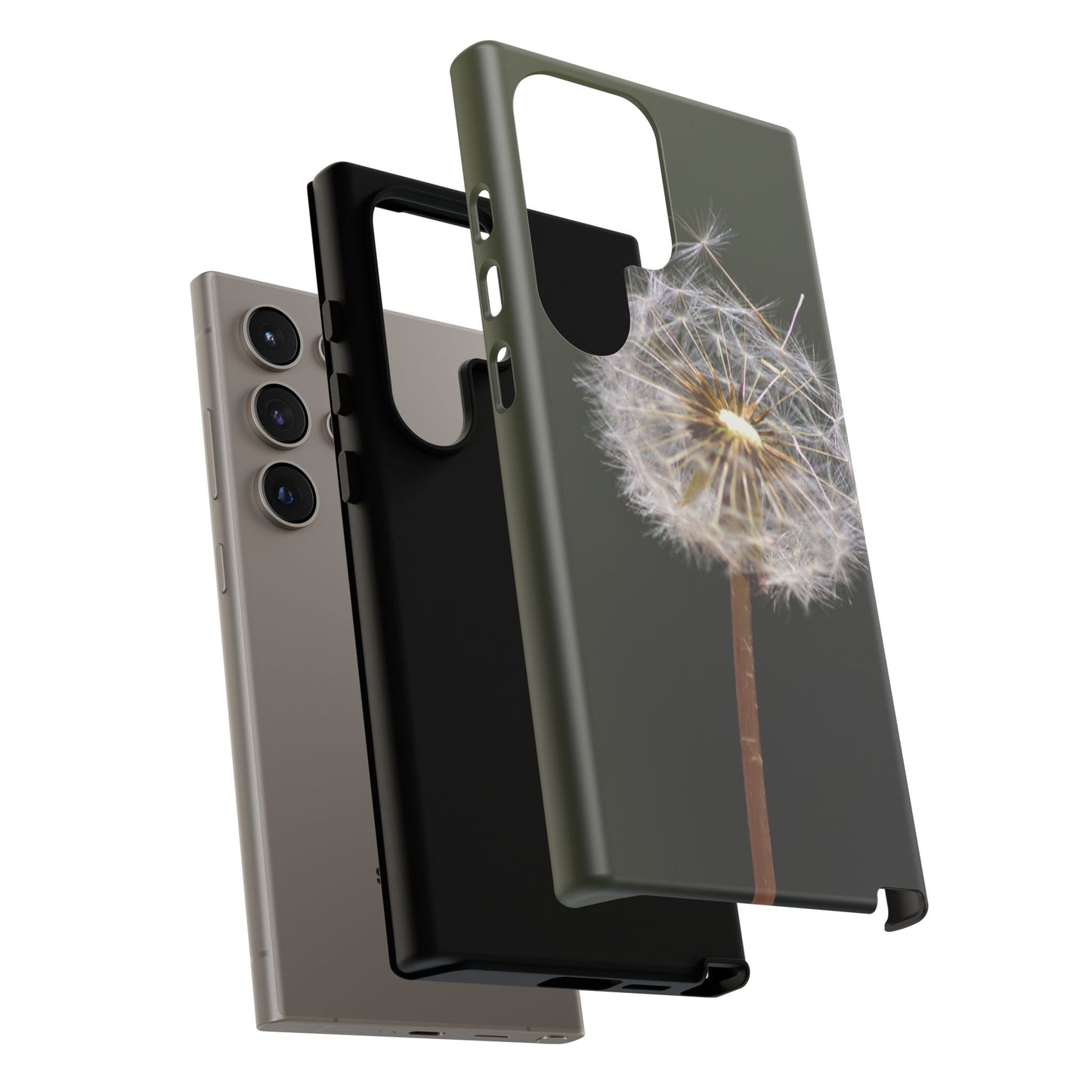 Dandelion Photo Tough Case — Protective Floral Phone Cover