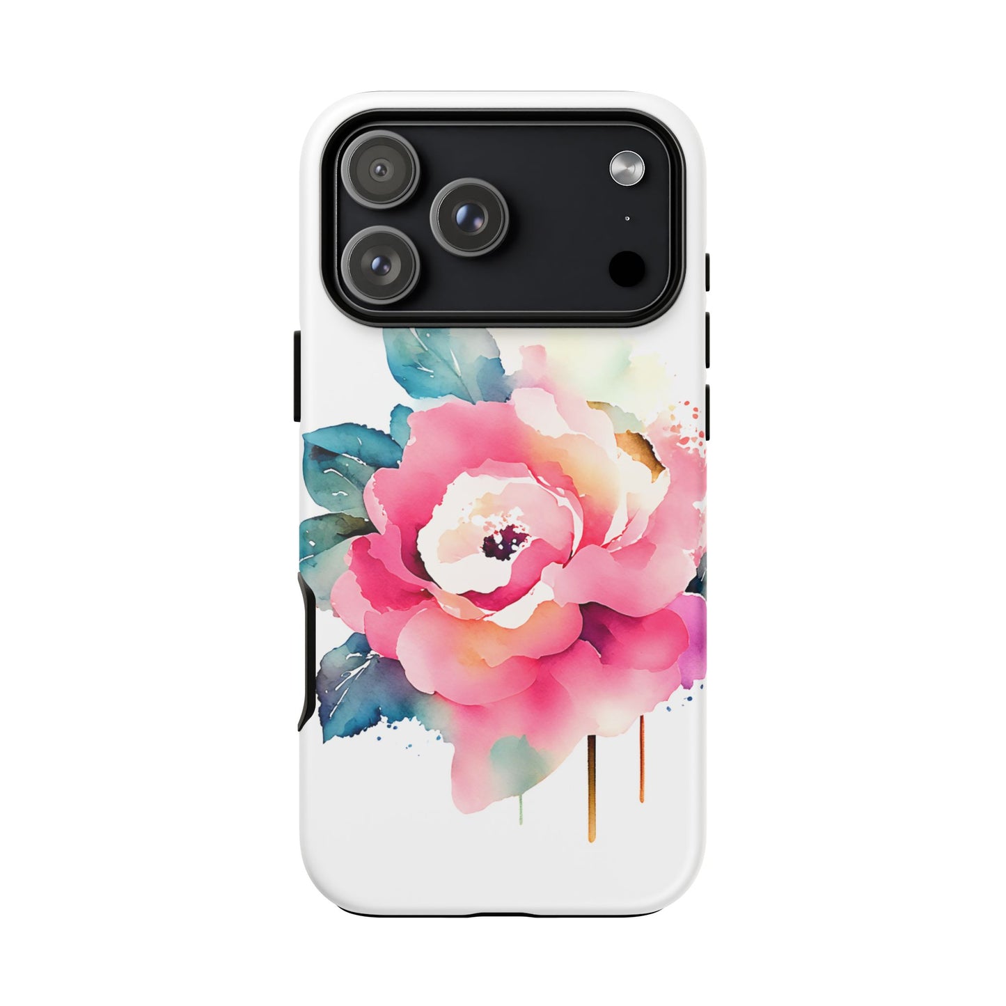 Floral Phone Case - Vibrant Rose Design
