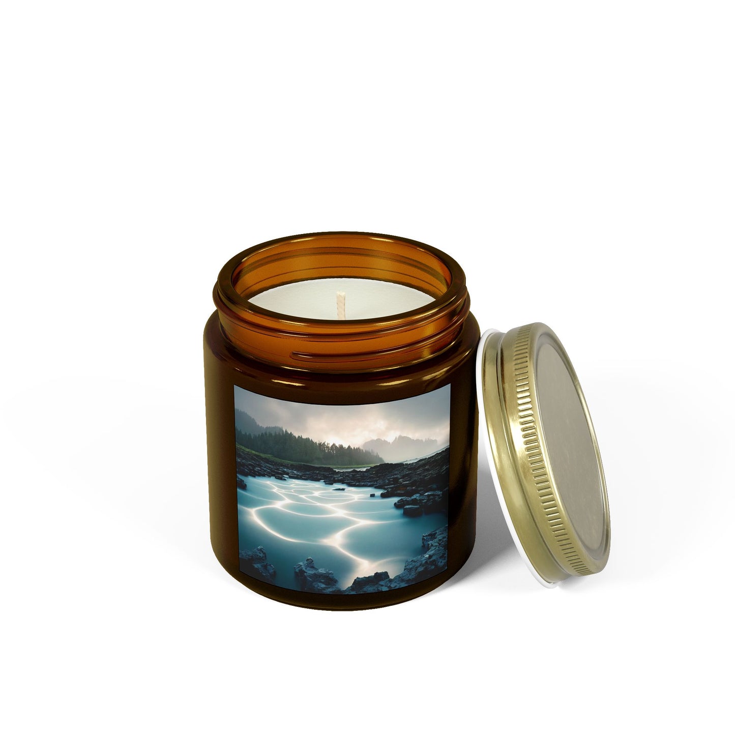 Coconut Apricot Scented Candles, Relaxing Home Decor, Aromatherapy Gift, Eco-Friendly Candle, Mindful Moments