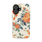 Floral Hummingbird Magnetic Phone Case — Impact-Resistant Protective Cover