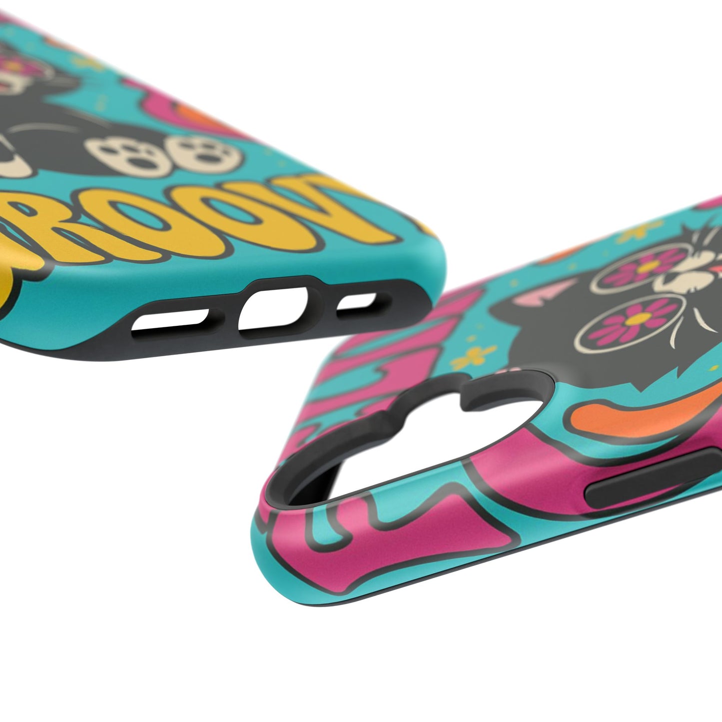 Groovy Cat Magnetic Impact-Resistant Phone Case