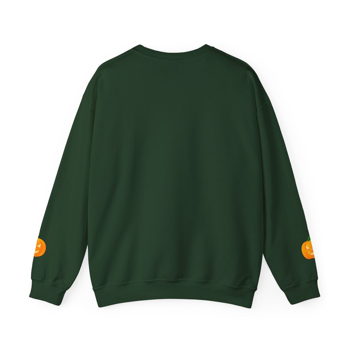 Halloween Pumpkin Sweatshirt, Cozy Fall Apparel, Unisex Crewneck for Halloween, Autumn Casual Wear, Fun Gift Idea