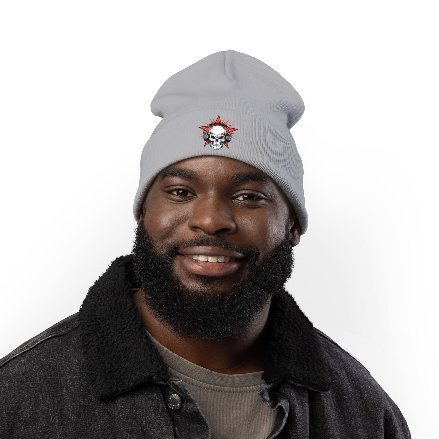 Knit Beanie (Embroidery)
