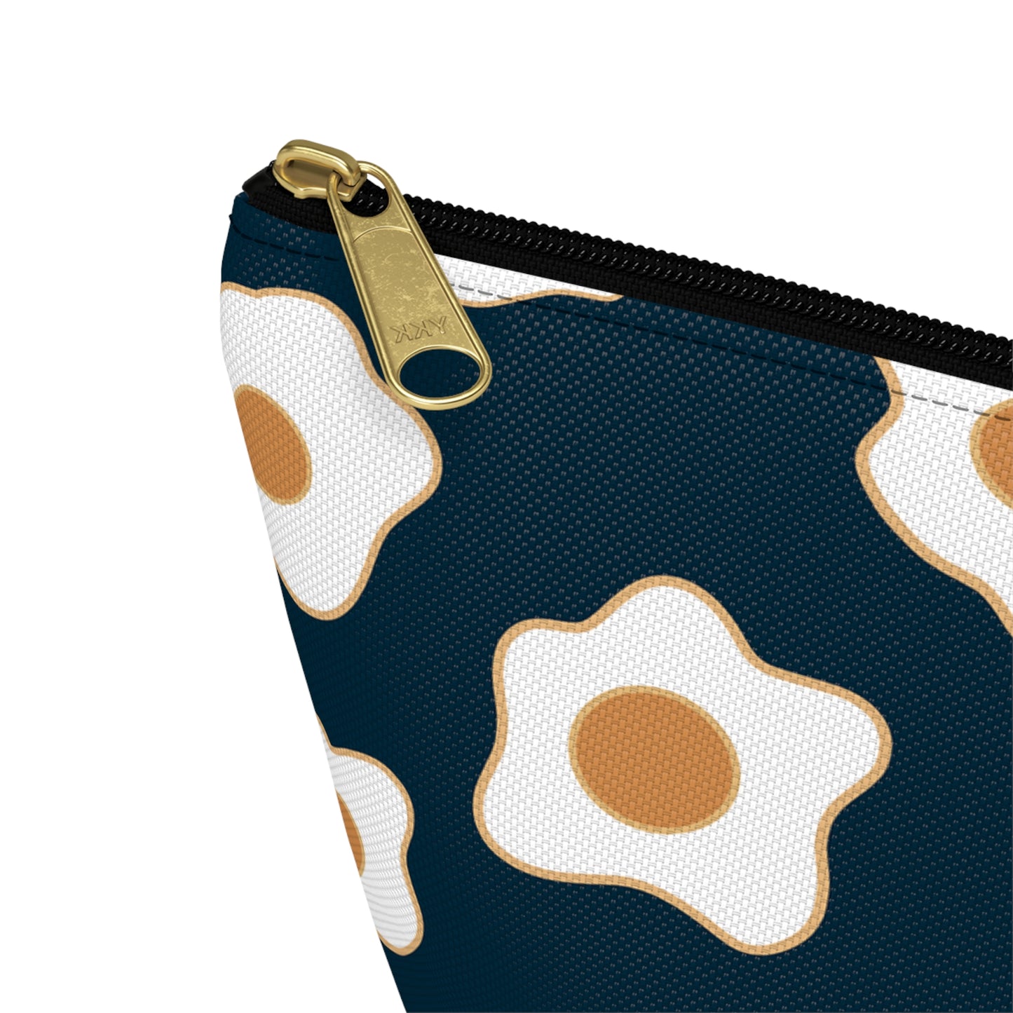 Egg Pattern Accessory Pouch | Cute Makeup Bag, Travel Organizer, Gift for Her, Egg Lover, Fun Pouch, Floral Cosmetic Bag
