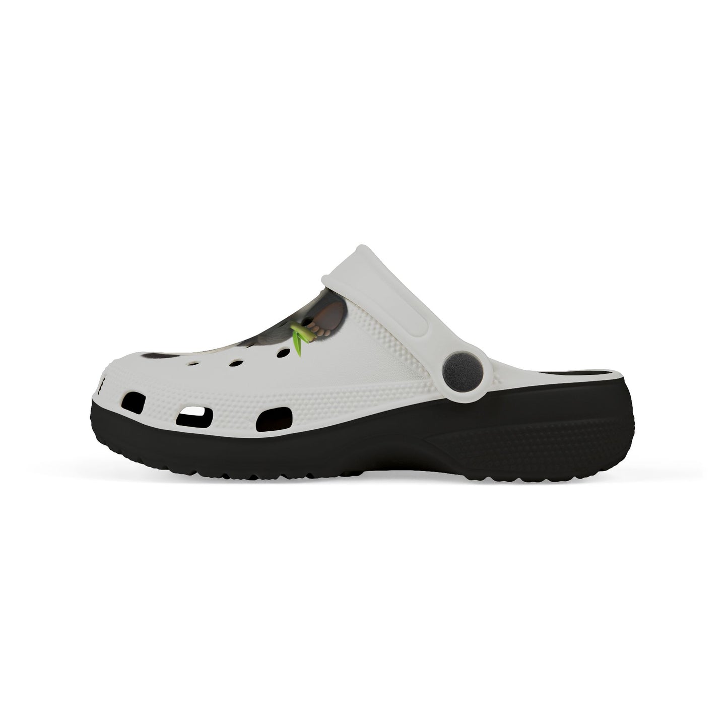 Adorable Panda Clogs, Kids EVA Foam Shoes