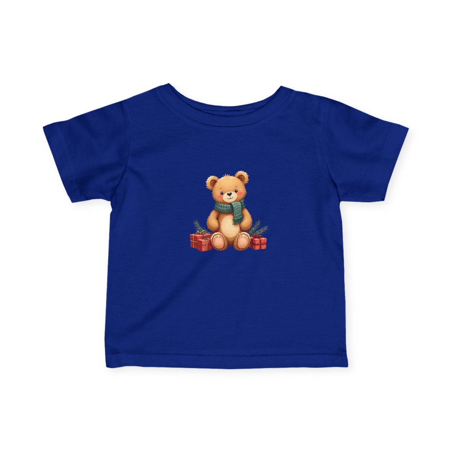 Infant Tee — Cute Teddy Bear with Presents Baby Shirt
