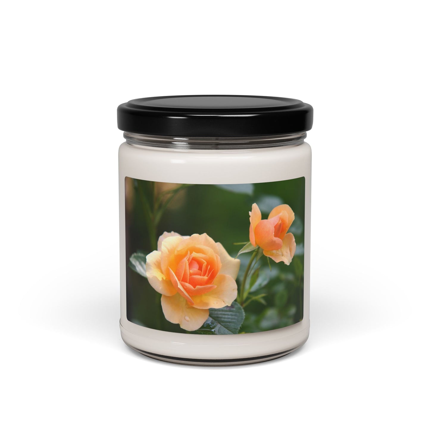Rose Garden Scented Soy Candle - Aromatic Home Decor