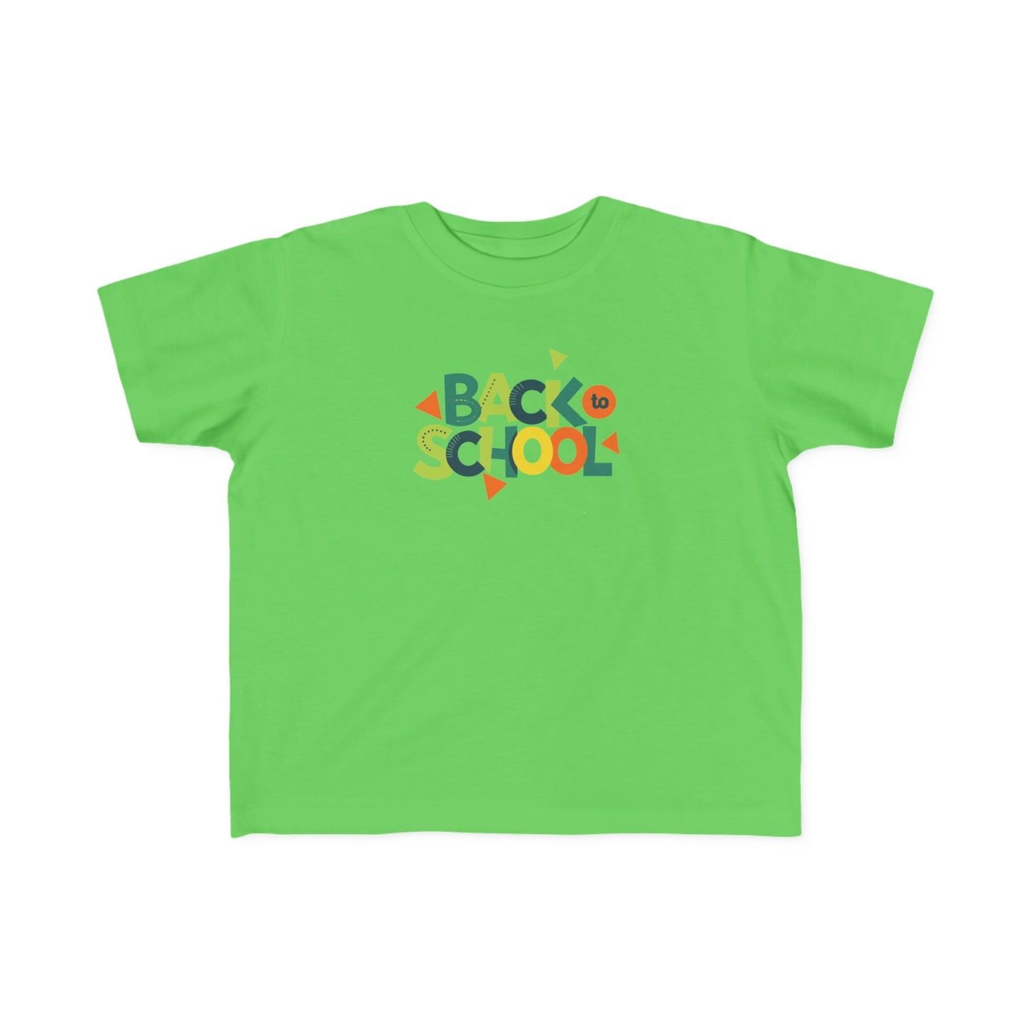 Colorful Toddler Tee - Perfect for Back to School