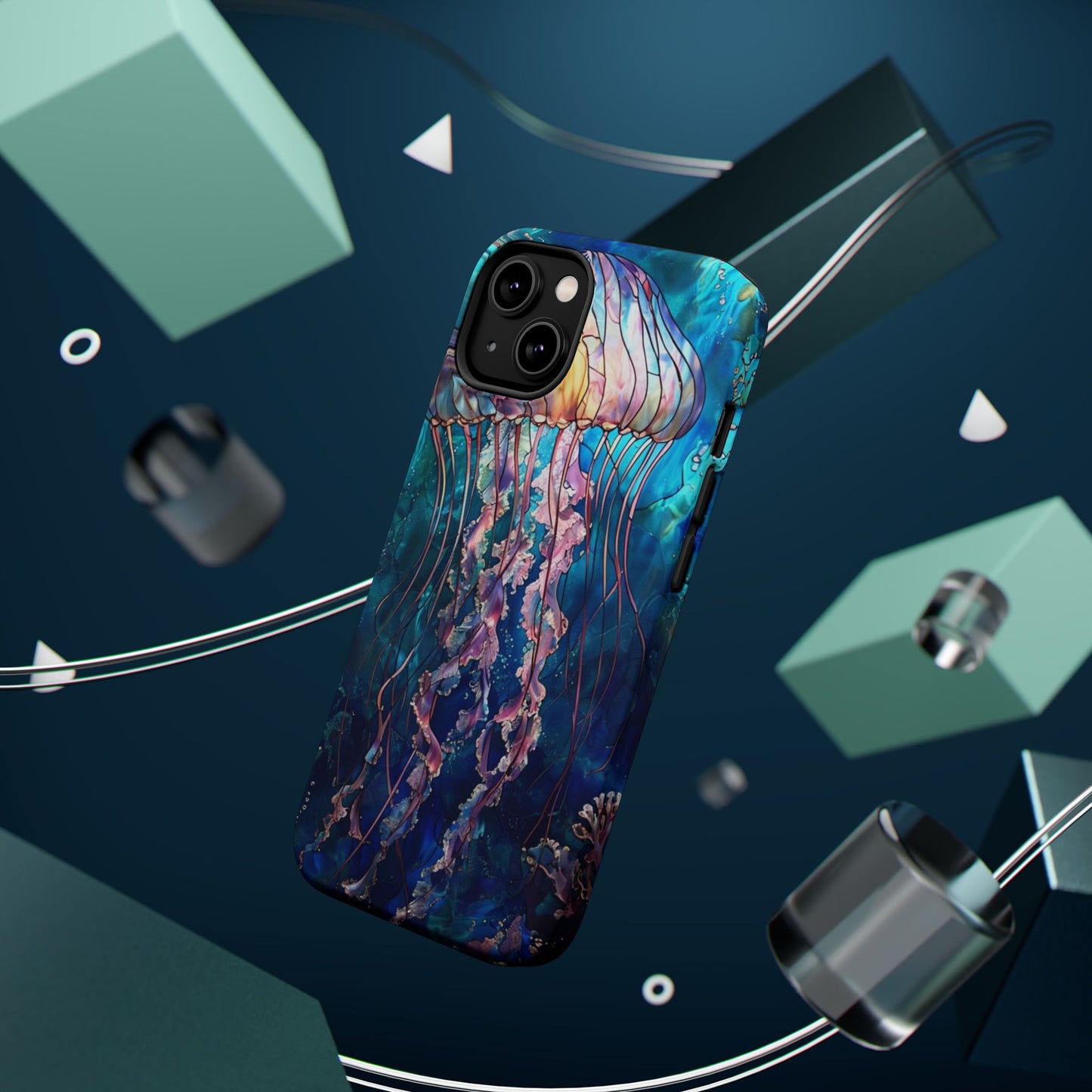 Jellyfish Ocean Magnetic Impact Phone Case