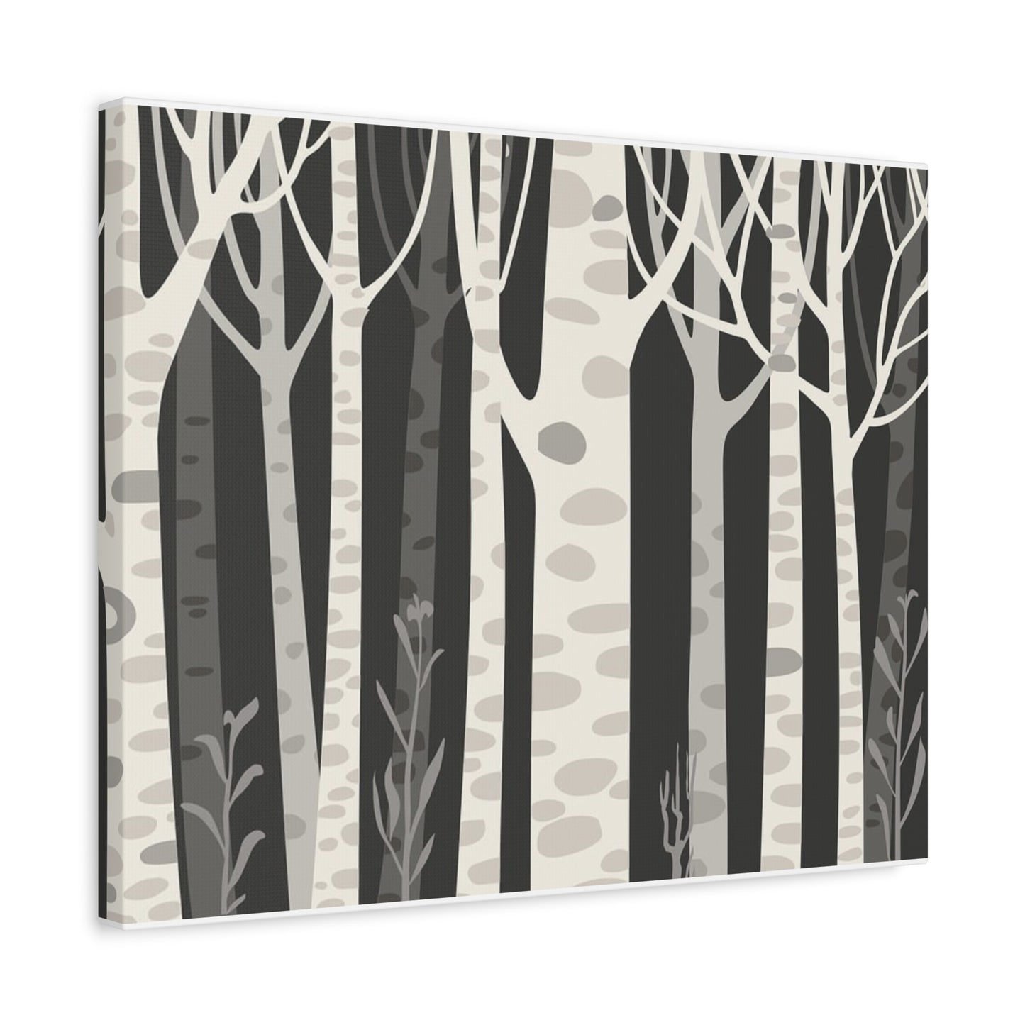 Matte Canvas, Stretched, 1.25" - Trees