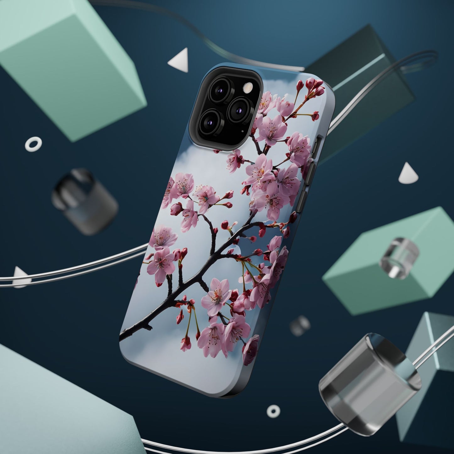 Cherry Blossom Magnetic Impact Phone Case