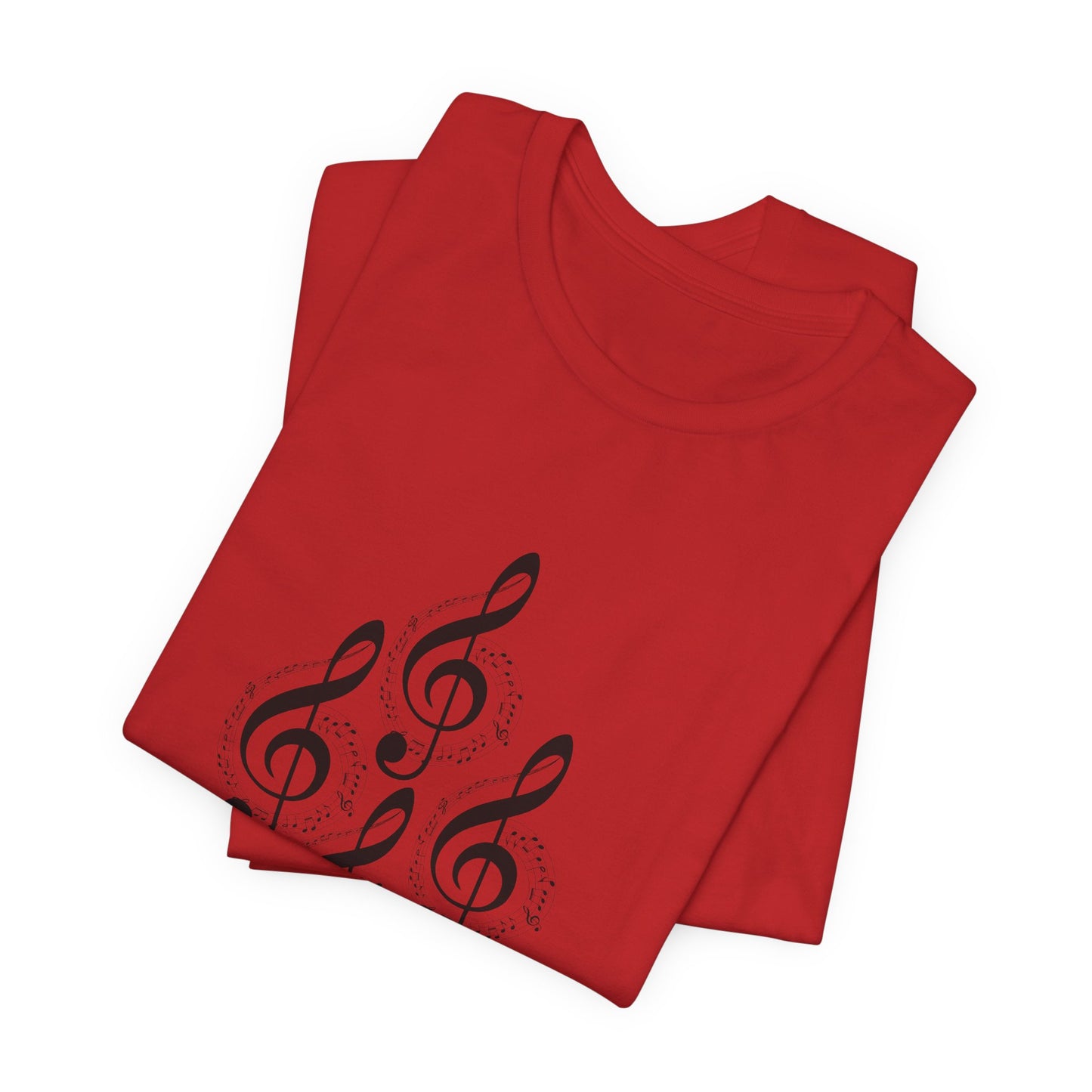 Musical Notes Tee - Perfect for Music Lovers, Casual Wear, Concerts, Festivals, Unique Gift Idea