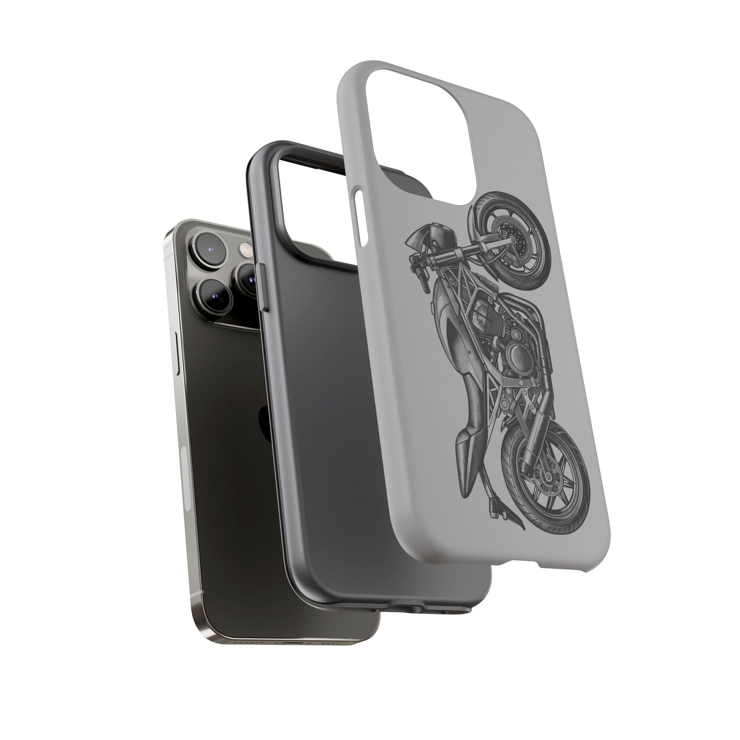 Motorcycle Phone Case - Tough Cases - Biker Gift, Motorcycle Lover, Custom Phone Cover, Unique Biker Accessory