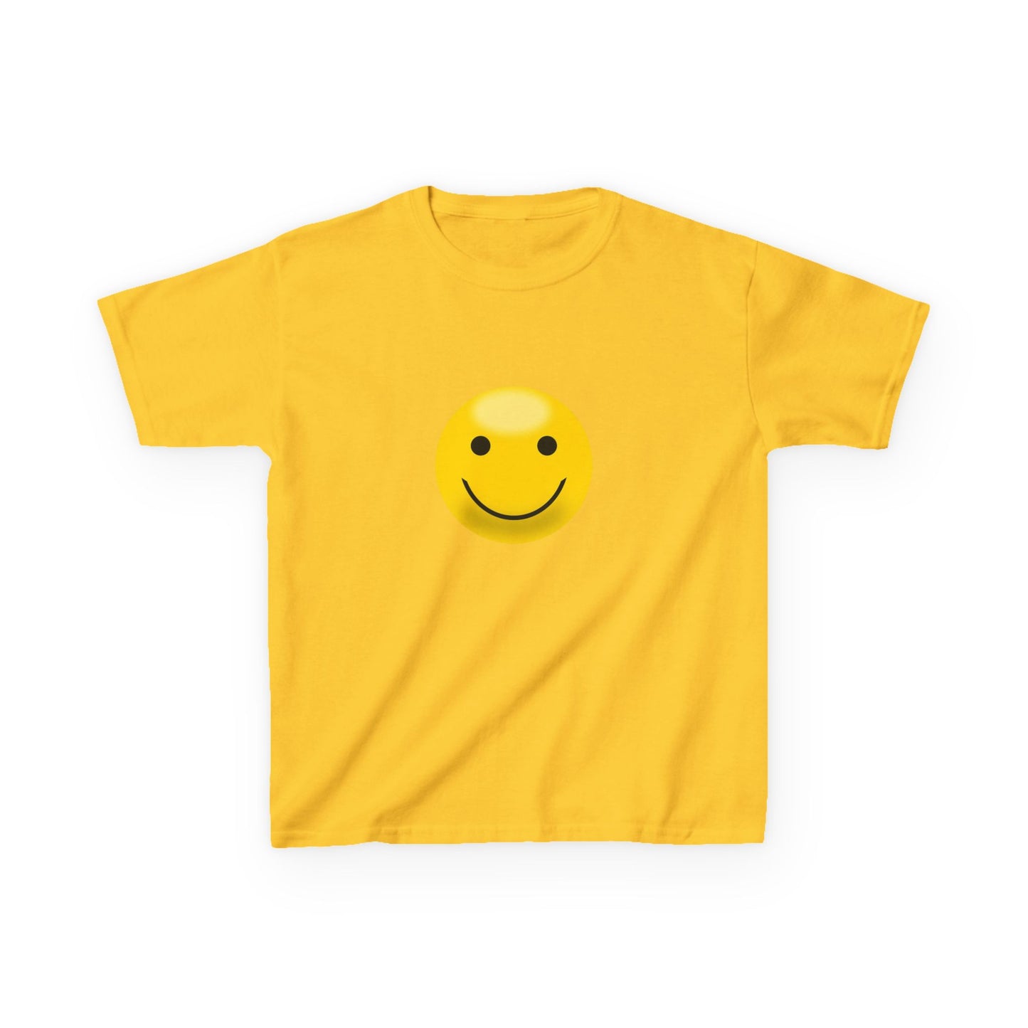 Kids Smiley Face Tee - Fun Cotton Shirt for Kids