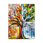 Seasons Tree Matte Canvas Wall Art — Stretched 1.25"
