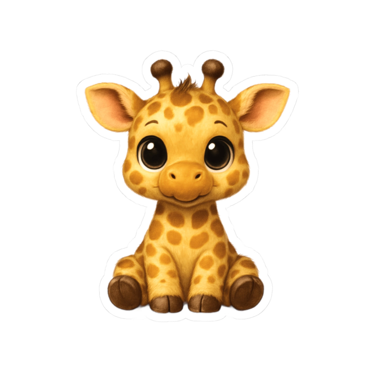 Kiss-Cut Stickers Giraffe
