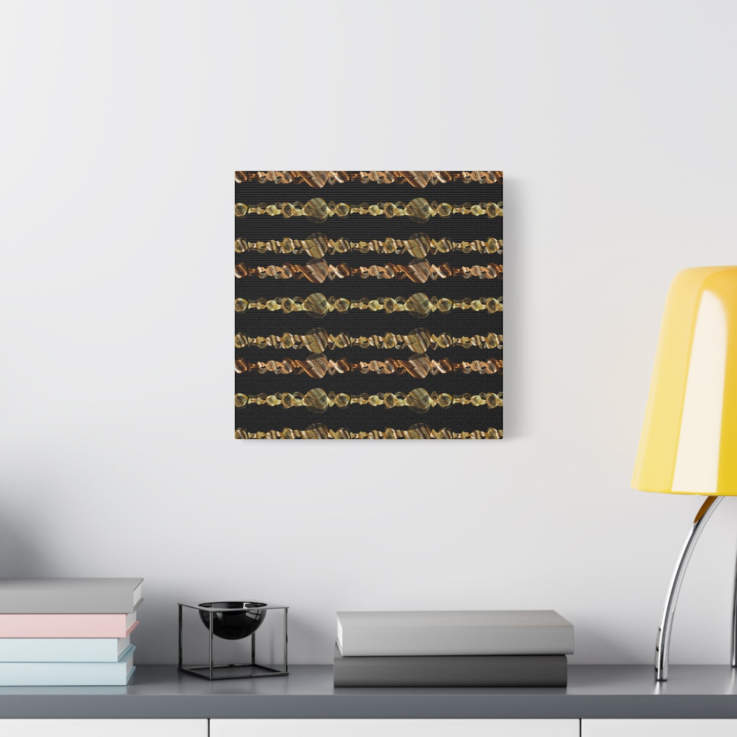 Artistic Canvas Gold and Black