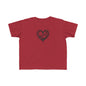 Toddler's Heart & Thorn Tee, Cute Kids T-Shirt, Children's Graphic Shirt, Gift for Toddlers, Cool Summer Outfit