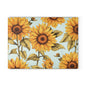 Sunflower Glass Cutting Board  Kitchen Decor