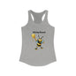 Sticky Sweet Bee Racerback Tank, Cute Summer Top, Gift for Bee Lovers, Fun Fitness Apparel