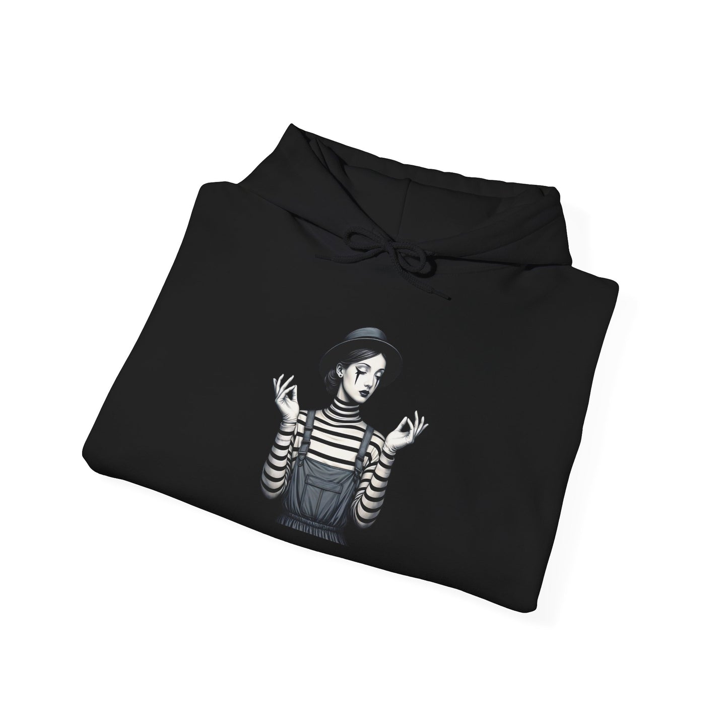 Chic Graphic Hooded Sweatshirt for Trendy Mischief Lovers, Cozy Unisex Pullover, Great for Gifting, Weekend Outfits, [...]