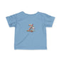 Colorful Number 2 Infant Tee, Cute Baby Shirt, Toddler Clothing, Birthday Outfit, Playful Kid’s Apparel