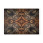 Glass Cutting Board — Rustic Kaleidoscope Pattern Tempered Glass Chopping Board