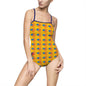 Vibrant Women's One-Piece Swimsuit - Fun Summer Swimwear, Beach Outfit, Pool Party Essential, Vacation Ready, Colorful AOP Design