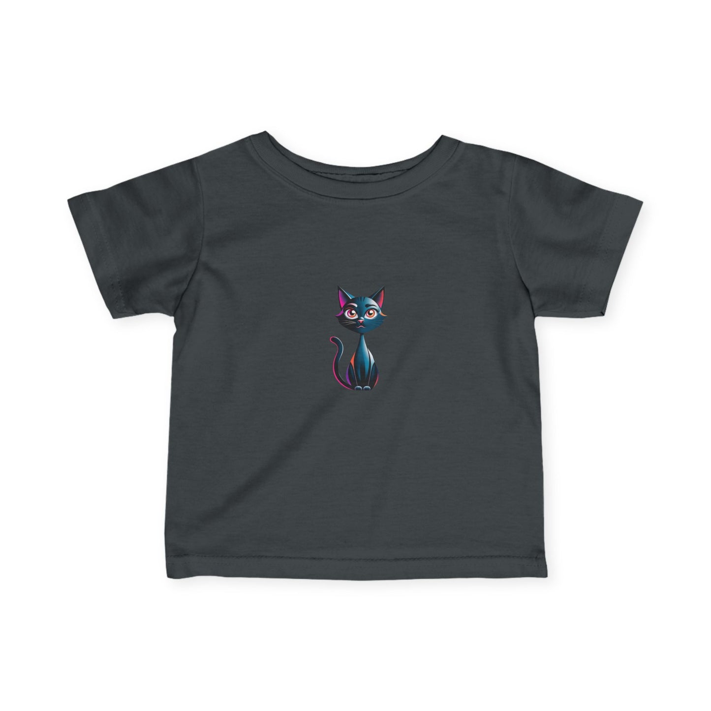Cute Cat Infant Tee, Baby T-Shirt, Toddler Tee, Kids Gift, Pet Lover Shirt, Cat Lover Baby Clothes