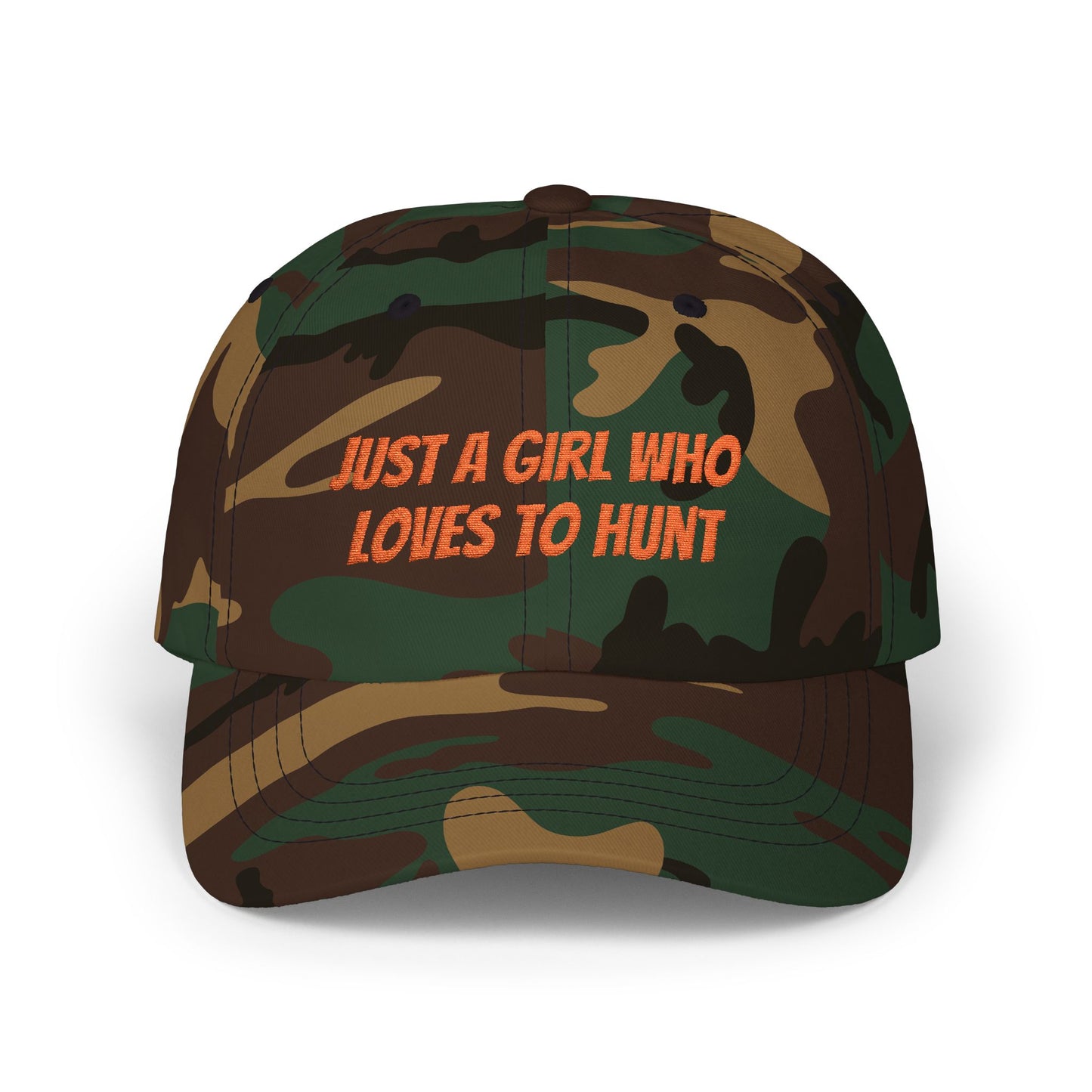 Just a Girl Who Loves to Hunt Cap