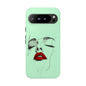 Stylish Phone Case, Artistic Phone Cover, Trendy Tech Accessory, Unique Cell Phone Protector, Gift for Her, Modern Aesthetic