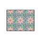Floral Kaleidoscope Heavy-Duty Floor Mat — Pink Petal Outdoor/Entry Rug